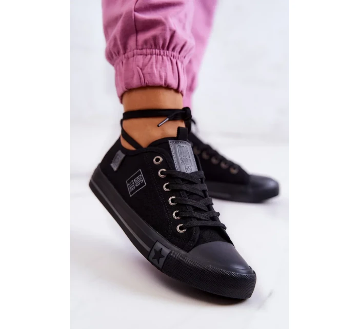 Dámské klasické tenisky Big Star - černé Dámské klasické tenisky Big Star - černé