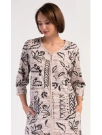 Dámské domácí šaty s tříčtvrtečním rukávem Elena Dámské domácí šaty s tříčtvrtečním rukávem Elena