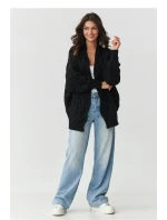 Svetr na zapínání  model 217407 Makadamia