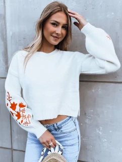 Dámský svetr white Dstreet model 21971128 - FashionStreet