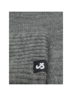 Pletené rukavice Jack & Jones model 21815813 GREY MELANGE - Jack&Jones Pletené rukavice Jack & Jones model 21815813 GREY MELANGE - Jack&Jones