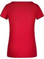 Dámské tričko z bio bavlny 02. red model 22533852 - Daiber