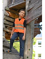 – Dětská síťovaná bezpečnostní vesta 76.1 neon green model 22461379 - Korntex – Dětská síťovaná bezpečnostní vesta 76.1 neon green model 22461379 - Korntex