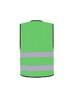 – Bezpečnostní vesta se zipem neon green model 22503494 - Korntex