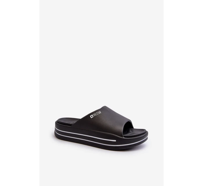 Dámské sandály na platformě Big Star NN274A037 černé Dámské sandály na platformě Big Star NN274A037 černé