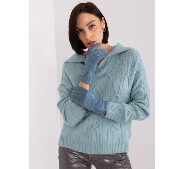 Rukavice AT RK 239507.94P šedomodrá