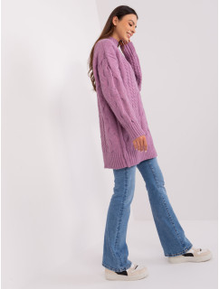 Sweter AT SW  fioletowy model 18909232 - FPrice