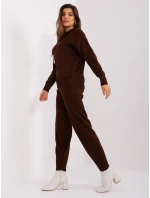 Komplet BA KMPL model 18997489 ciemny brązowy - FPrice Komplet BA KMPL model 18997489 ciemny brązowy - FPrice