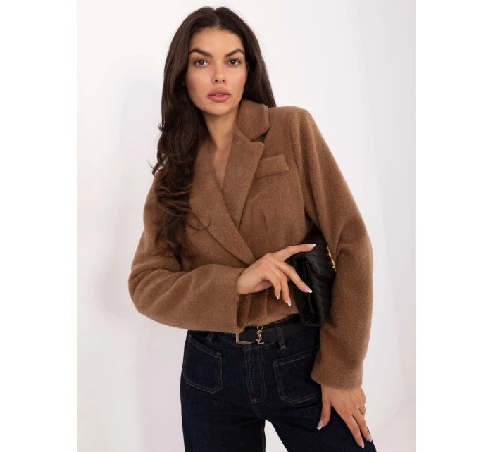 Kurtka IT KR model 21730790 camelowy - FPrice Kurtka IT KR model 21730790 camelowy - FPrice