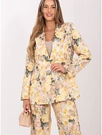 Marynarka IT MA model 22074616 żółty - FPrice Marynarka IT MA model 22074616 żółty - FPrice