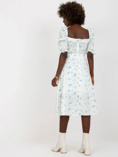 Dámské šaty LK SK 508964 bílé a modré