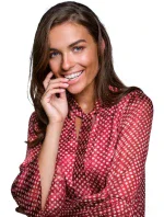 S237 Šifonové šaty se zavazováním za krkem - model 2 S237 Šifonové šaty se zavazováním za krkem - model 2