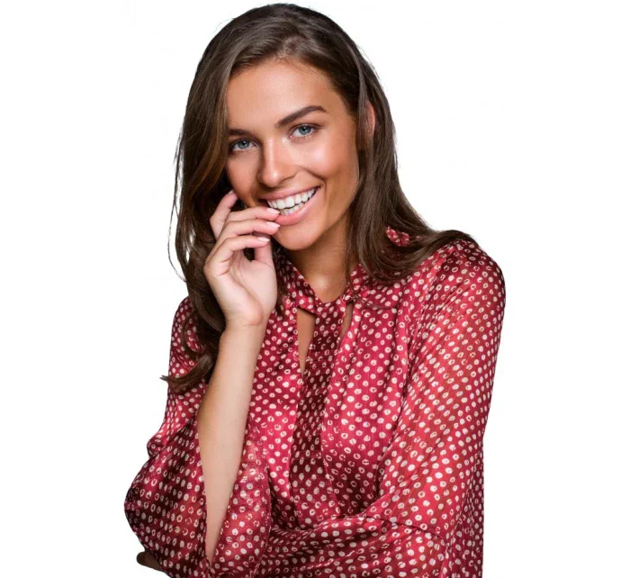 S237 Šifonové šaty se zavazováním za krkem - model 2 S237 Šifonové šaty se zavazováním za krkem - model 2