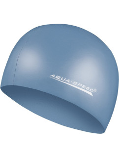 Kšiltovka na plavání AQUA SPEED Mega Grey/Blue Pattern 22