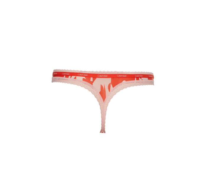 Calvin Klein Spodní prádlo Tanga 000QD3763E13R Růžová/Red