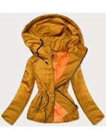 Žlutá dámská prošívaná bunda pro přechodné období model 15890447 - LHD Žlutá dámská prošívaná bunda pro přechodné období model 15890447 - LHD