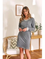 Noční košile model 21410805 grey plus - Doctornap Noční košile model 21410805 grey plus - Doctornap