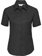 Halenka Oxford s krátkým rukávem 11. black model 22475330 - Russell Athletic Halenka Oxford s krátkým rukávem 11. black model 22475330 - Russell Athletic