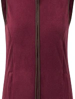 Premier PR 804 Dámská fleecová vesta "Artisan" 39.0804 burgundy/brown