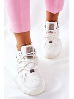 Dámské Sportovní Obuv Memory Foam Big Star II274088 Bile