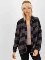 Košile DN KS 3990.95P tmavě modrá