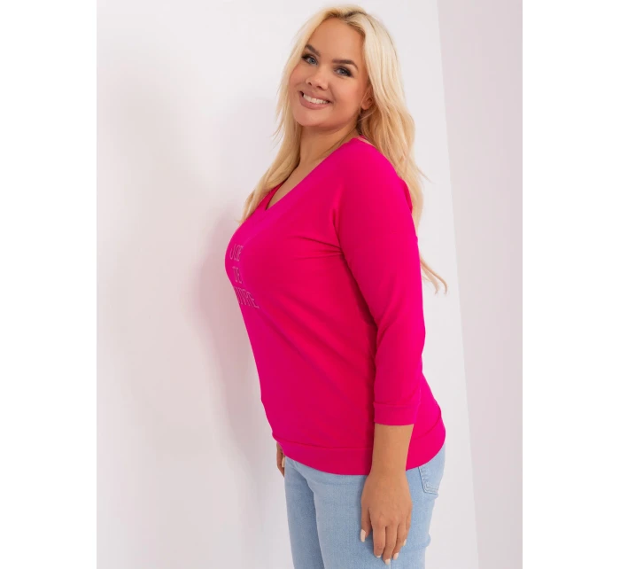 Halenka RV BZ 9143.87P fuchsiová Halenka RV BZ 9143.87P fuchsiová