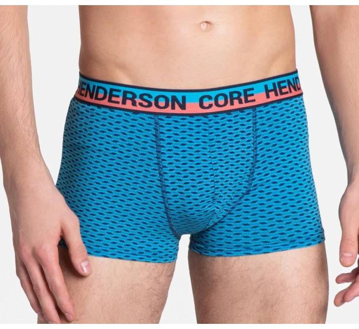 Boxerky Ouzo 38290-MLC Sada 2 kusů Modrá a tmavě modrá - Henderson