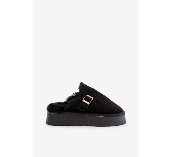 Dámské pantofle FA-185 černé - Step in Style Dámské pantofle FA-185 černé - Step in Style