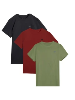 Trička 4F M 4FWSS25TTSHM3965-91S pánské