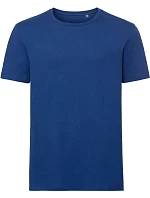 Pánské tričko Pure Organic 10. bright royal model 22464816 - Russell Athletic