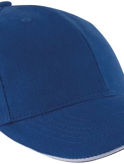 K-up KP 011 6 Panelová sandwich kšiltovka "Orlando" 20.0011 royal blue/white