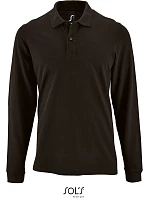 SOL'S Perfect LSL Men Pánské piqué polo s dlouhým rukávem model 22522111 black SOL'S Perfect LSL Men Pánské piqué polo s dlouhým rukávem model 22522111 black