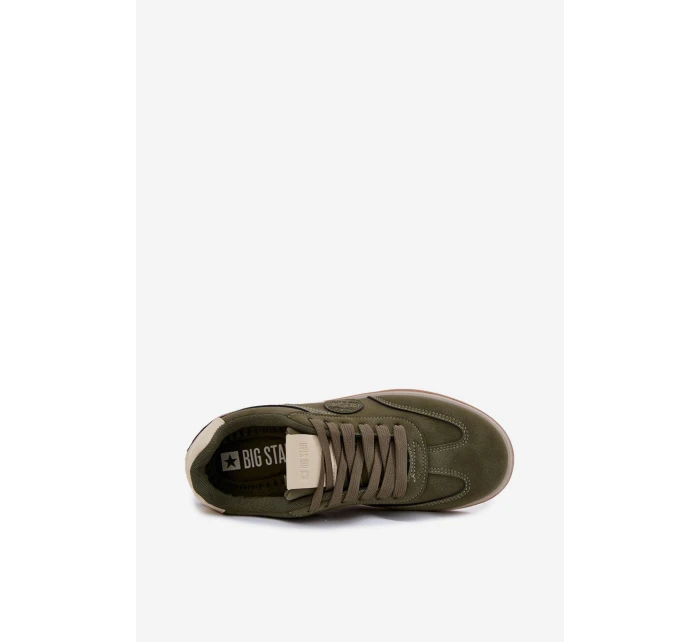Pánské Nízké Tenisky Big Star SS174022 HI-POLY SYSTEM Khaki