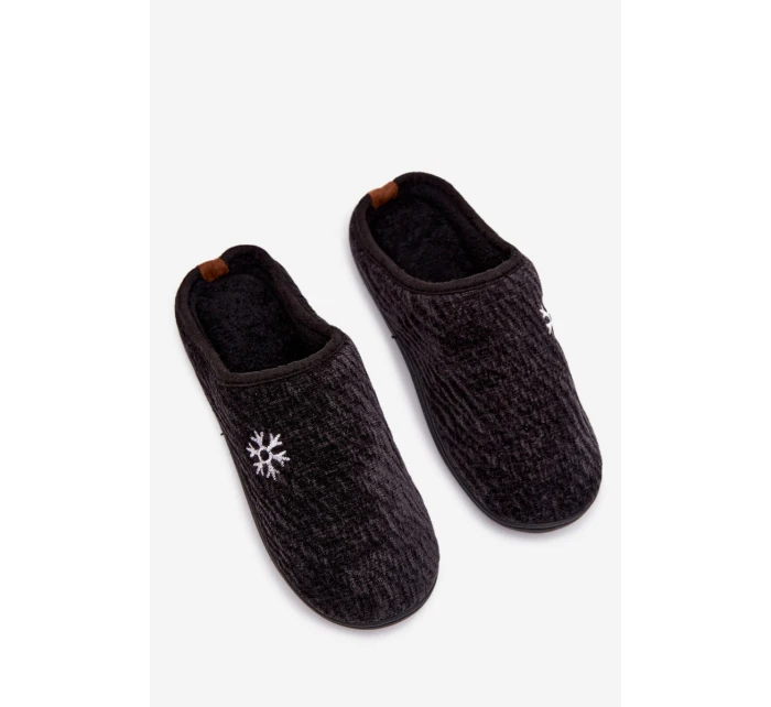 Pánské černé pantofle Darline Pánské černé pantofle Darline