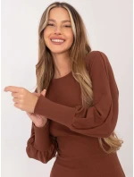 Šaty RV SK 6079.65 hnědá Šaty RV SK 6079.65 hnědá