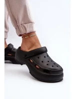 Dámské pěnové pantofle s masivní podrážkou Black model 20448799 - Kesi