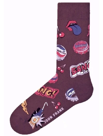 Pánské ponožky John Frank JFLSFUN80 Pánské ponožky John Frank JFLSFUN80