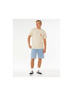 Koszulka męska model 22245107 Icon Tee beżowa - Rip Curl Koszulka męska model 22245107 Icon Tee beżowa - Rip Curl