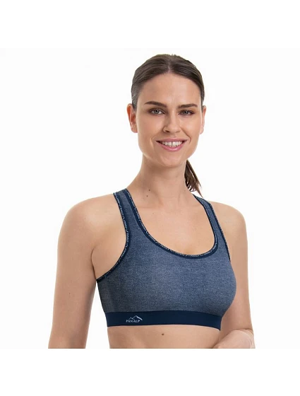 Delta Top sportovní podprsenka  jeans  model 19152251 - Active