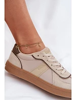 Dámské tenisky Big Star model 22042617 Béžové - Big Star Shoes Dámské tenisky Big Star model 22042617 Béžové - Big Star Shoes