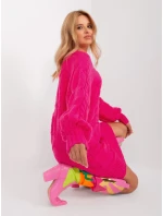 Sweter AT SW model 21326955 fuksjowy - FPrice