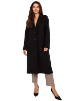 Płaszcz IT PL model 21302307 czarny - FPrice Płaszcz IT PL model 21302307 czarny - FPrice