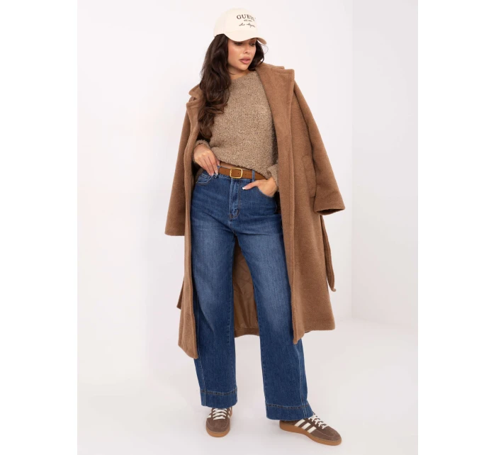 Spodnie jeans SP  ciemny niebieski model 21734326 - FPrice