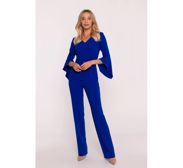 Kombinéza s rukávy královská modř model 21319129 - STYLOVE
