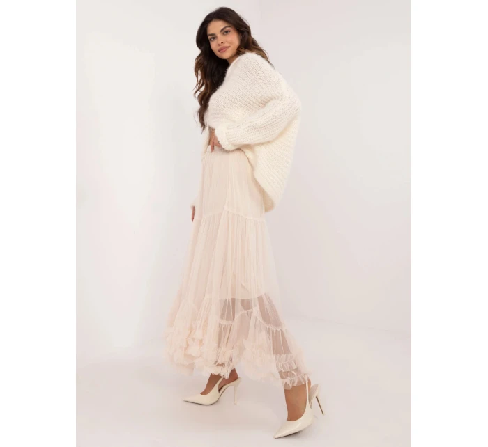 Sukně TW SD BI 883.69 béžová - FPrice