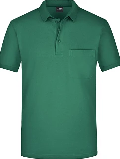 Daiber JN 922 Piqué polo s náprsní kapsou 02.0922 dark green
