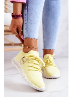 Dámské Sportovní Obuv model 21577153 Žlutá - Goe