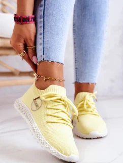 Dámské Sportovní Obuv model 21577153 Žlutá - Goe
