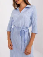 Sukienka LK SK 509342 1.51P jasny niebieski