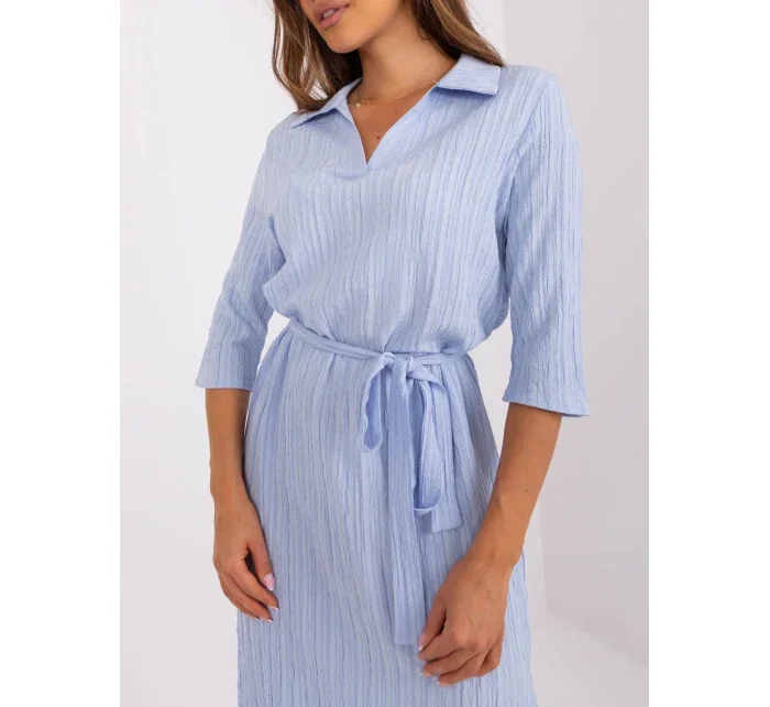 Sukienka LK SK 509342 1.51P jasny niebieski